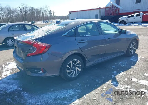 2017 Honda Civic Ex from USA, damaged, VIN 2HGFC2F77HH531707